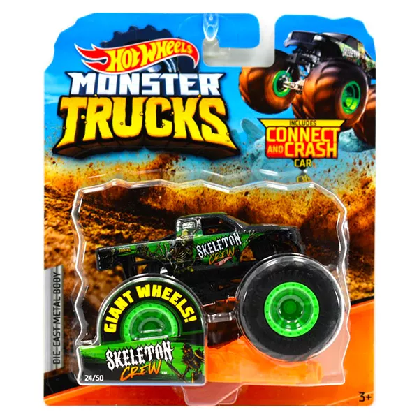 Hot Wheels Monster Trucks: Skeleton Crew kisautó