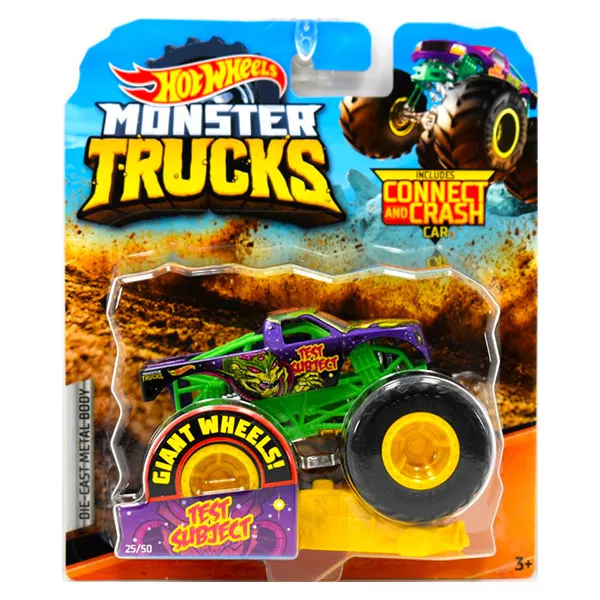 Hot Wheels Monster Trucks: Test Subject kisautó