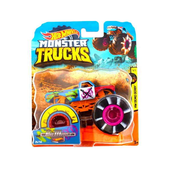 Hot Wheels Monster Trucks: Maşinuţă Pure Muscle