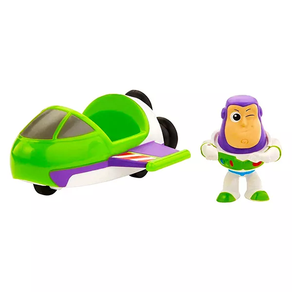 Toy Story 4: mini-figurină Buzz Lightyear și nava spaţială figurină