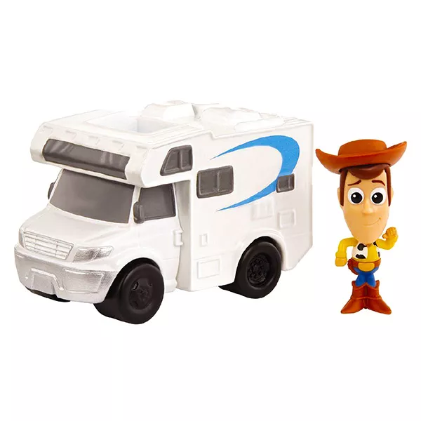Toy Story 4: Woody mini figura kemping autóval 