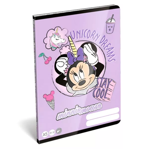 Minnie Mouse - model Unicorn caiet maculator - A5, 20-32
