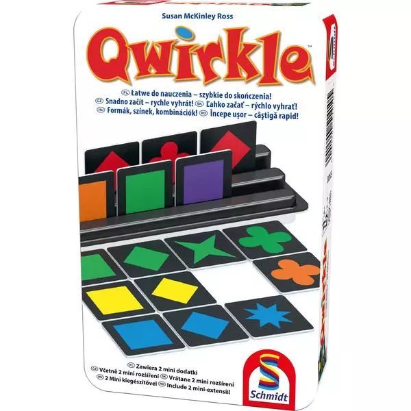 Qwirkle társasjáték fémdobozban akciós termékkép 1