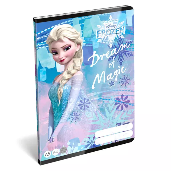 Prinţesele Disney: Frozen caiet cu linii - A5, 21-32