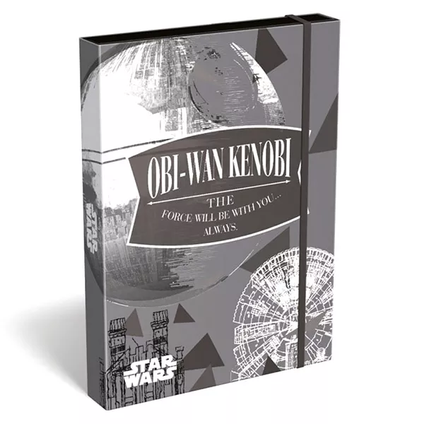 Star Wars: Obi-Wan Kenobi mapă pentru caiete - A4