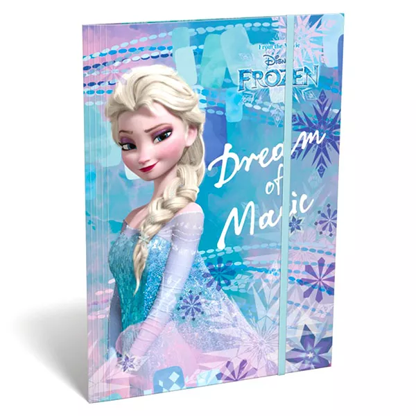 Disney hercegnők: Jégvarázs gumis mappa - A4 