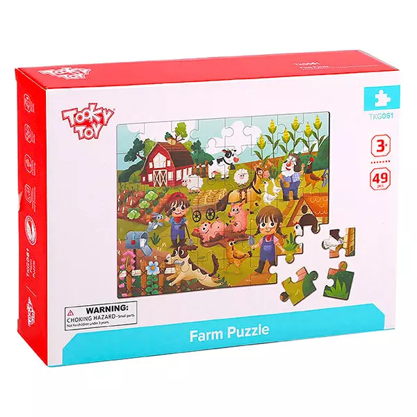 Farm puzzle 49 darabos