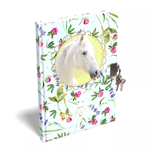 Wild Beauty model cal: jurnal cu copertă cartonată- A5