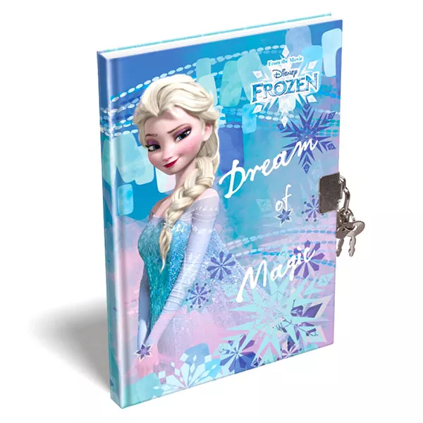 Prinţesele Disney: Frozen jurnal cu copertă cartonată - A5