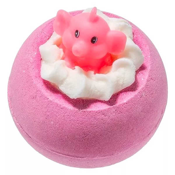 Bomb Cosmetics: Bombă de baie cu model elefant - roz