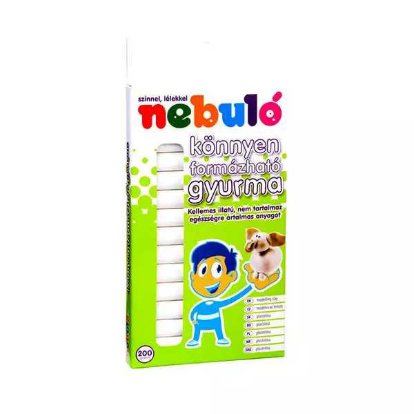 Nebuló: set plastilină natural - 200 g