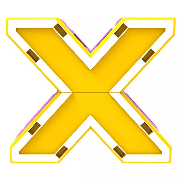 Morphers betűk: X - Szitakötő figura