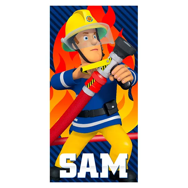 Pompierul Sam: prosop de plajă 