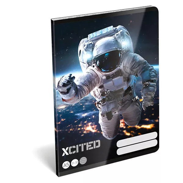 XCited Space vonalas füzet - A5, 21-32
