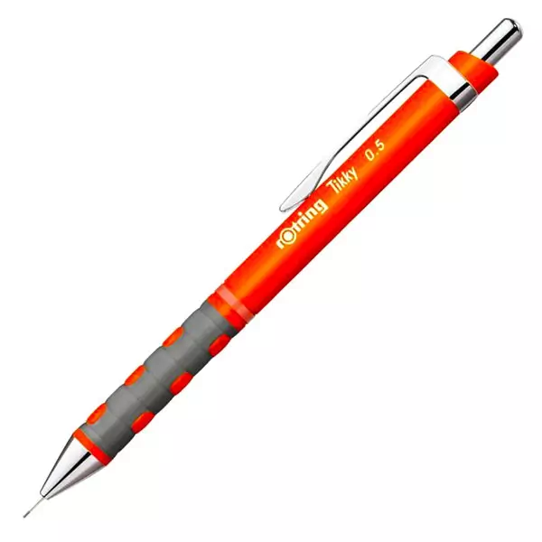 Tikky creion mecanic - portocaliu neon