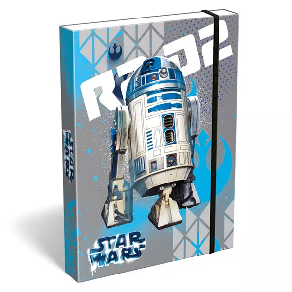 Star Wars: R2D2 mintás füzetbox - A5