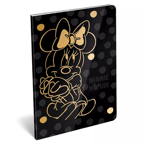 Minnie Mouse: caiet cu linii - A4, 81-32, negru