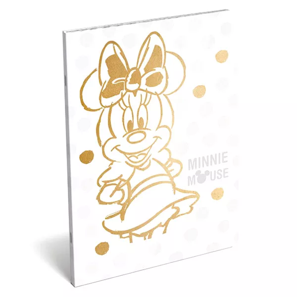 Minnie Mouse: caiet cu linii - A4, 81-32, alb