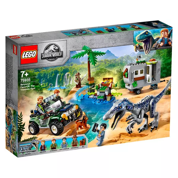 LEGO Jurassic World: Baryonyx bonyodalom: A kincsvadászat 75935