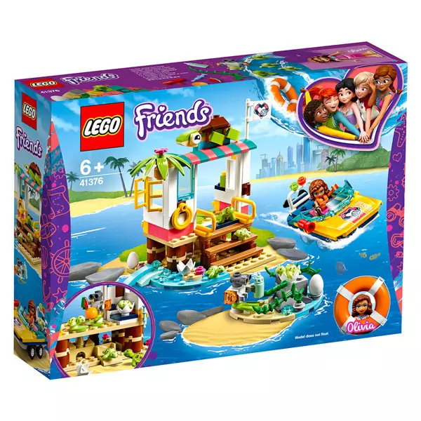 LEGO Friends: Misiunea de salvare a țestoaselor - 41376