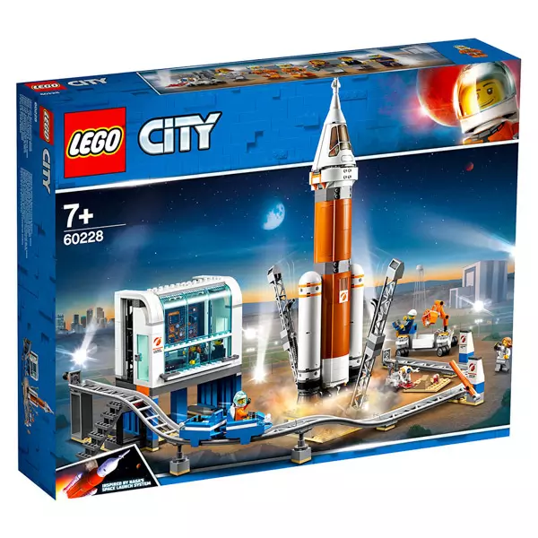 LEGO City: Rachetă pentru spațiul îndepărtat și Centrul de comandă a lansării - 60228