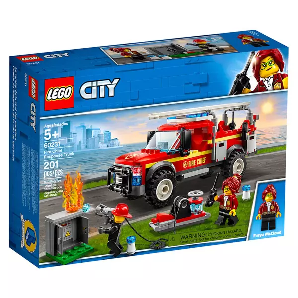 LEGO City: Camionul de intervenție al comandantului pompierilor - 60231