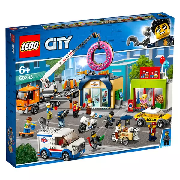 LEGO City: Deschiderea magazinului de gogoși - 60233