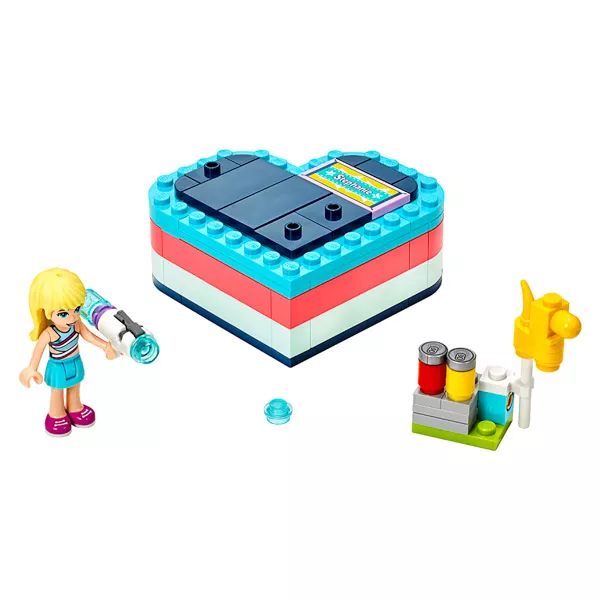 LEGO Friends: Cutia de vară în formă de inimă a Stephaniei - 41386