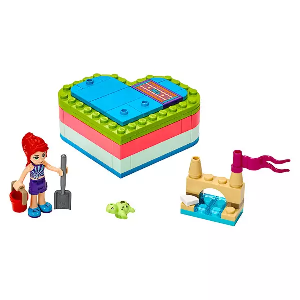 LEGO Friends: Cutia de vară în formă de inimă a Miei - 41388