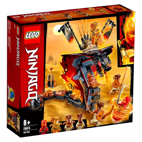 LEGO Ninjago: Tüzes Agyar 70674 