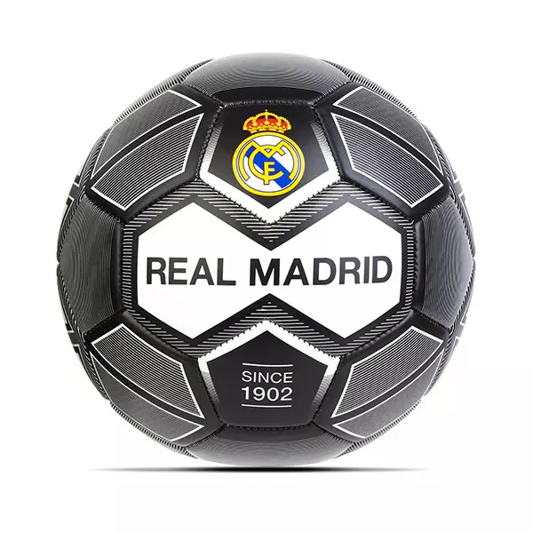 Real Madrid: focilabda - fekete-fehér csíkos