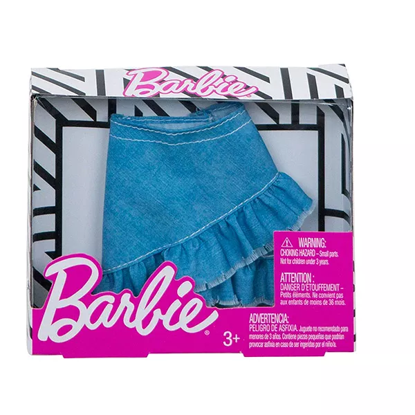 Barbie kiegészítők: farmer szoknya