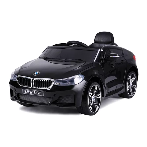 BMW 6 GT elektromos kisautó - fekete