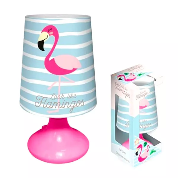 Flamingó mintás asztali LED lámpa