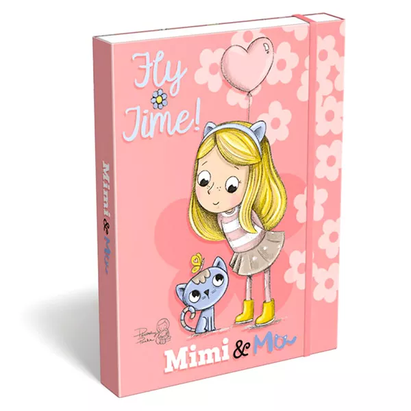 Mimi és Mo füzetbox - A5