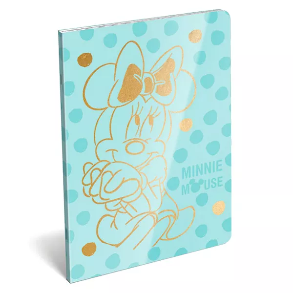 Minnie Mouse exclusiv: caiet cu linii - A5, 21-32, diferite