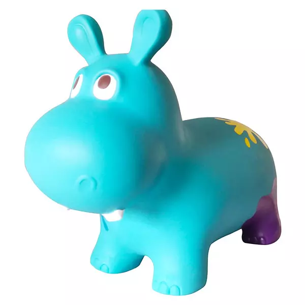 Hipopotam de sărit - albastru deschis