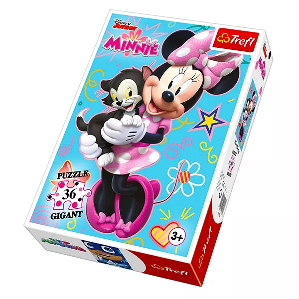 Minnie Mouse: puzzle cu 36 piese mari