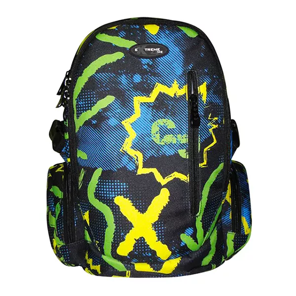 Extreme4me: Iskolai hátizsák - fekete-sárga