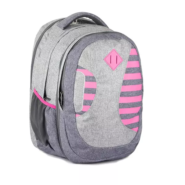 Extreme4me: Iskolai hátizsák - szürke-pink