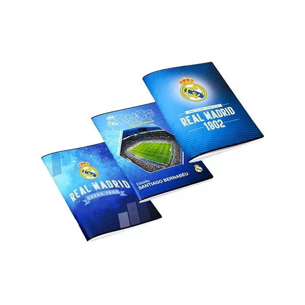 Real Madrid: vonalas füzet 40 lapos - A4