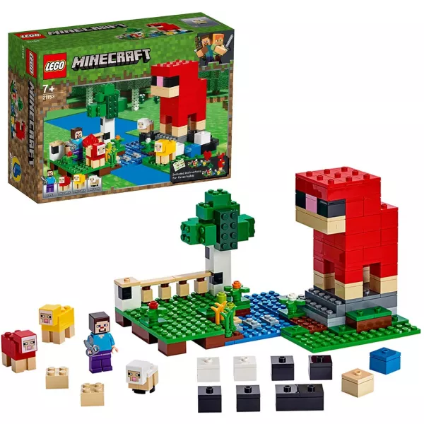 LEGO Minecraft - Ferma de lână 21153