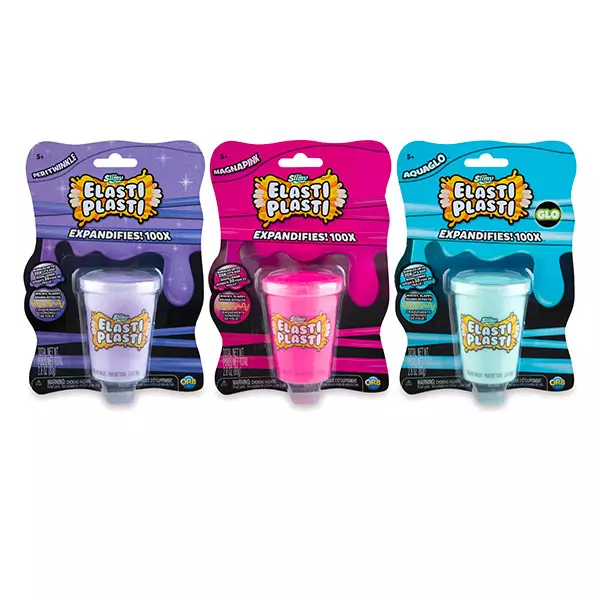 Orb Slimy: Elasti Plasti slime - 80g, vários tipos
