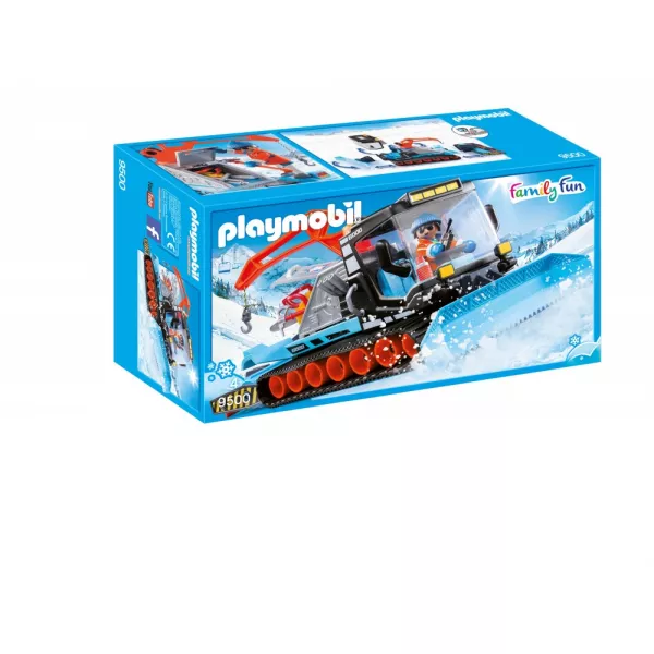 Playmobil Family Fun - Vehicul pe şenile cu plug de zăpadă 9500