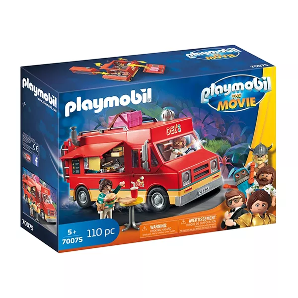 Playmobil The Movie - Del şi rulota bufet 70075