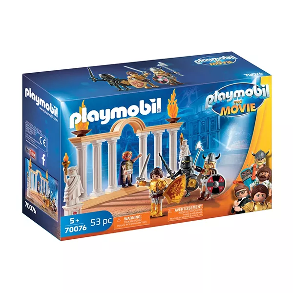Playmobil The Movie - Împăratul Maxim în Colosseum 70076