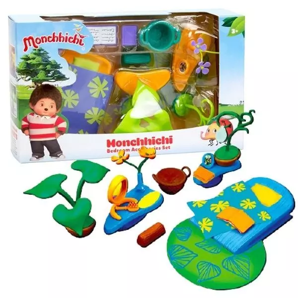 Monchhichi: hálószoba játékszett - többféle