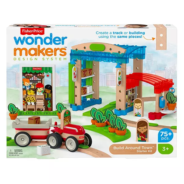 Set de joacă Construiește în jurul orașului, Wonder Makers Design System
