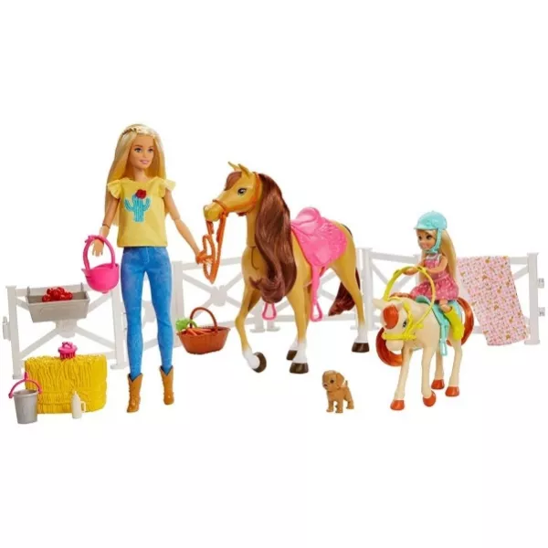 Barbie: lovarda játékszett