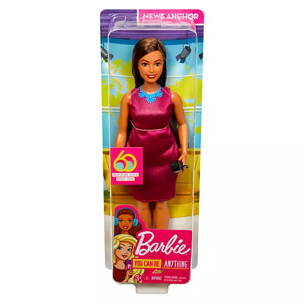 Barbie: 60. évfordulós karrierbabák - riporter baba